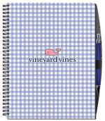 Custom Gloss Cover Journals w/50 Sheets & Pen (8 ½"x 11") - 4