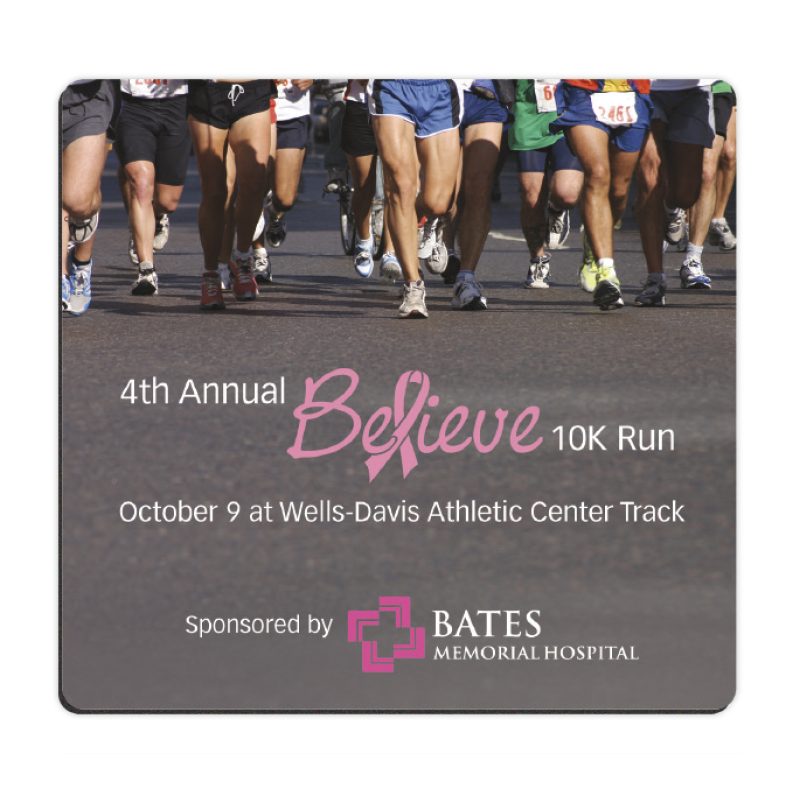 Custom Good Value™ 1/16" Firm Surface Mouse Pad (7-1/2" x 8")