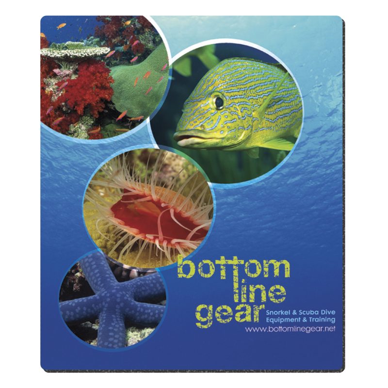 Custom Good Value™ 1/8" Firm Surface Mouse Pad (8" x 9-1/2")