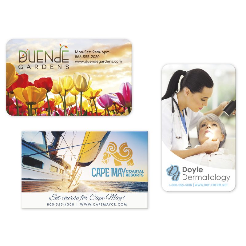 Custom Good Value™ 20 Mil Jumbo 4-Color Process Business Card Magnet - 1
