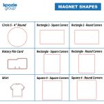 Custom Good Value™ 30 Mil Large Stock Shape Magnet - 1