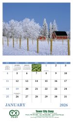 Custom Good Value™ Agriculture - Stapled Calendar - 3
