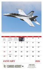 Custom Good Value™ American Armed Forces - Spiral Calendar - 3