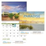 Custom Good Value™ Beach Paradise - Spiral Calendar - 1