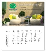 Custom Good Value™ Business Card Magnet with 12-Sheet Calendar