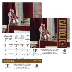 Custom Good Value™ Catholic Spirit - Stapled Calendar