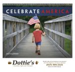Custom Good Value™ Celebrate America - Spiral Calendar - 5
