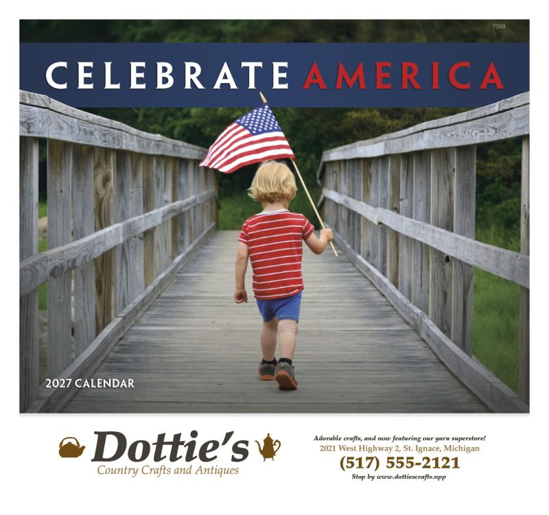 Custom Good Value™ Celebrate America - Stapled Calendar - 5