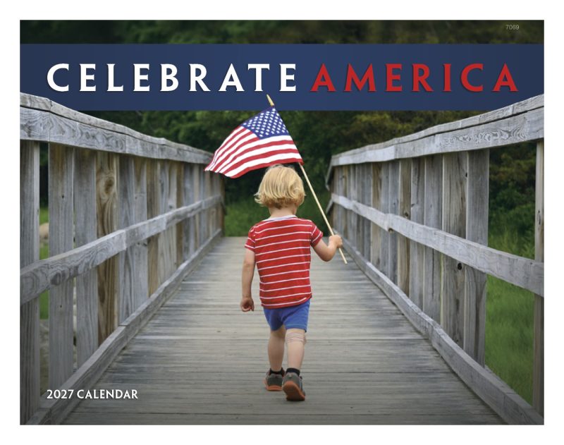 Custom Good Value™ Celebrate America - Window Calendar - 5
