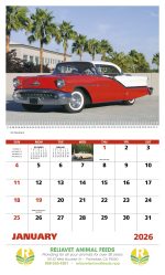 Custom Good Value™ Classic Autos - Spiral Calendar - 3