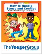 Custom Good Value™ Coloring Book: How to Handle Stress and Conflict