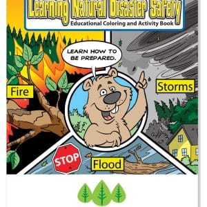 Custom Good Value™ Coloring Book: Learning Natural Disaster Safety