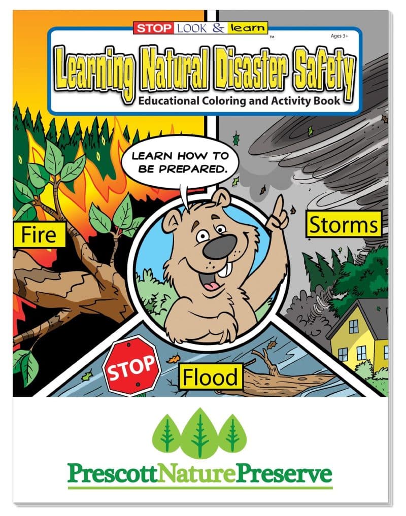 Custom Good Value™ Coloring Book: Learning Natural Disaster Safety
