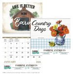 Custom Good Value™ Country Days - Spiral Calendar