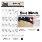 Custom Good Value™ Daily History Spiral Calendar - 1