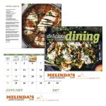 Custom Good Value™ Delicious Dining - Stapled Calendar