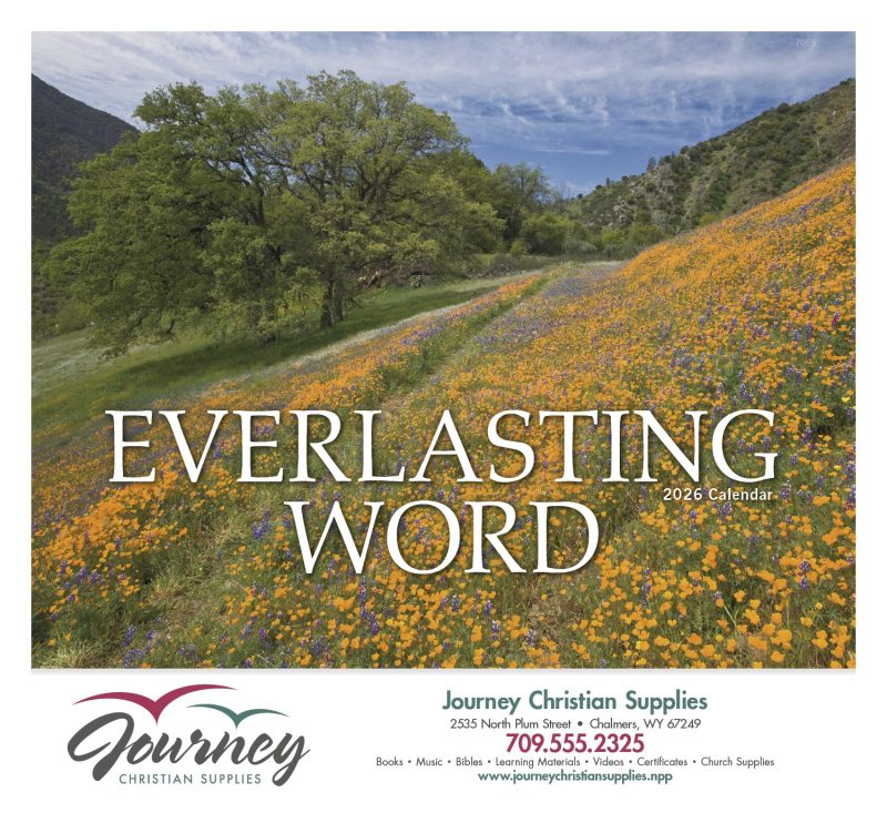 Custom Good Value™ Everlasting Word - Stapled Calendar - 2