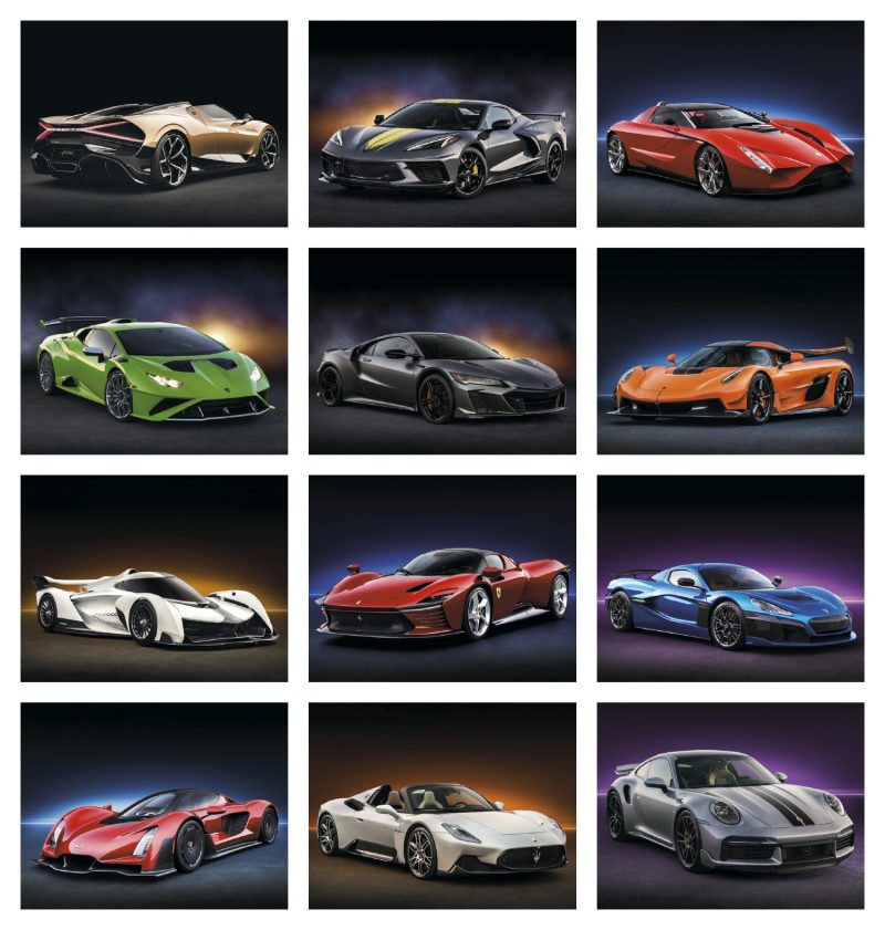 Custom Good Value™ Exotic Sports Cars - Stapled Calendar - 7