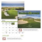 Custom Good Value™ Fairways & Greens - Spiral Calendar