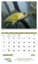 Custom Good Value™ Fishing - Spiral Calendar - 6