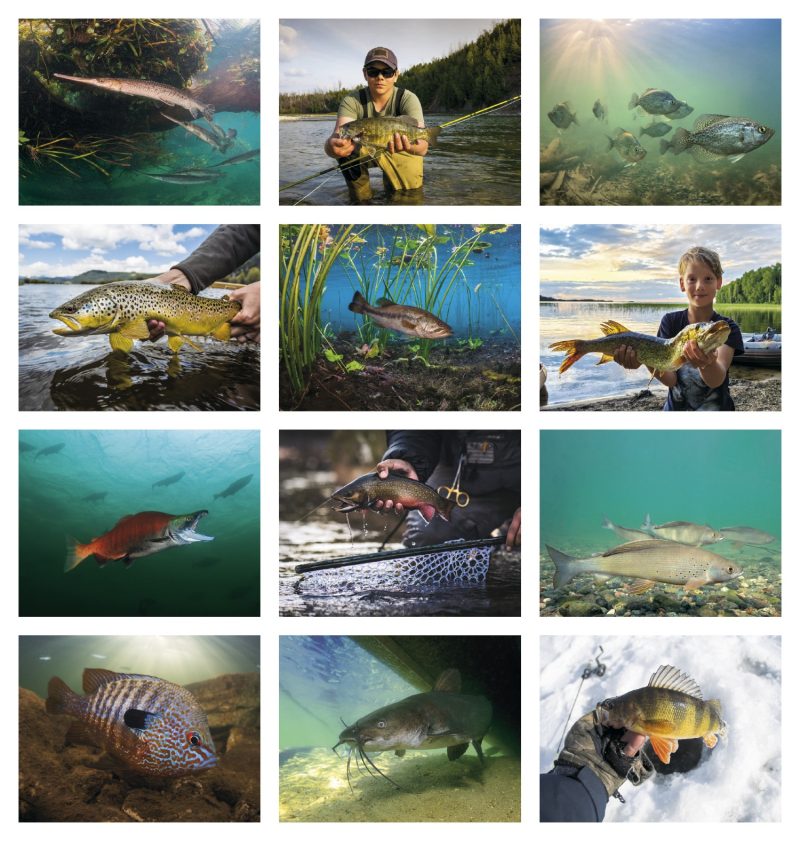 Custom Good Value™ Fishing - Spiral Calendar - 7