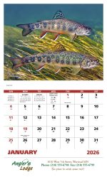 Custom Good Value™ Fishing - Stapled Calendar - 3