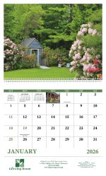 Custom Good Value™ Garden Walk - Spiral Calendar - 3