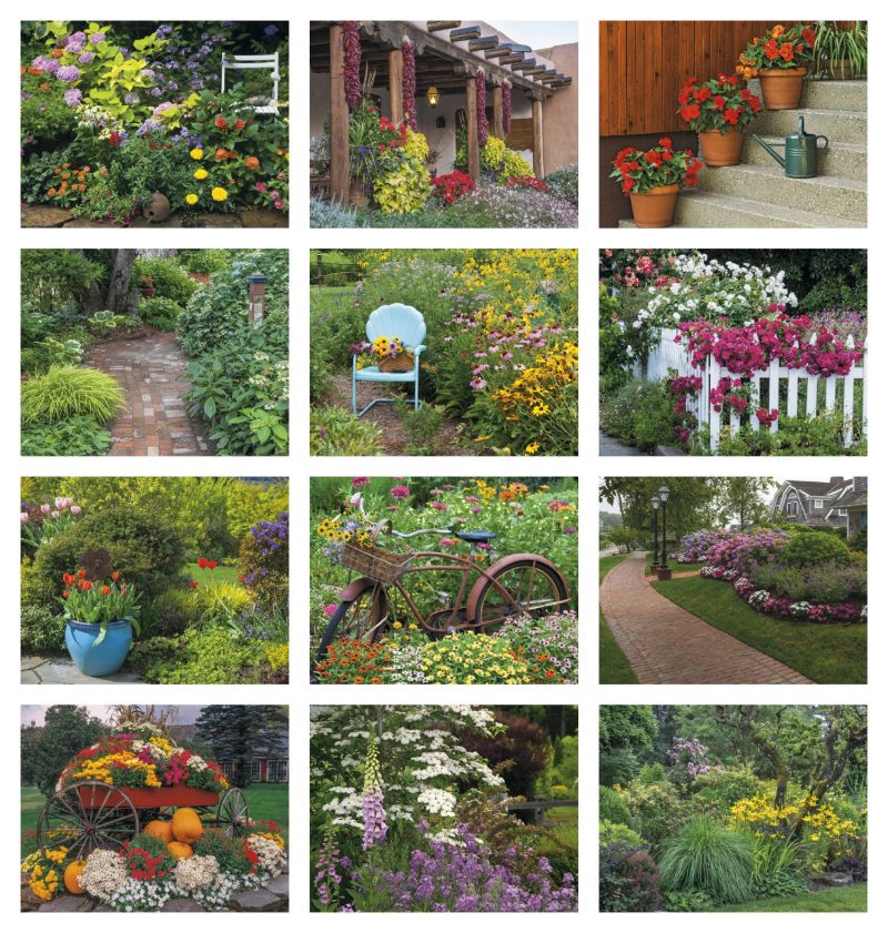 Custom Good Value™ Garden Walk - Spiral Calendar - 4