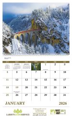 Custom Good Value™ Glorious Getaways - Spiral Calendar - 3