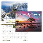 Custom Good Value™ Glorious Getaways - Window Calendar - 1