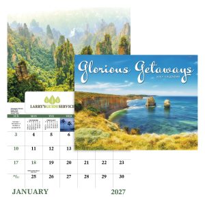 Custom Good Value™ Glorious Getaways - Window Calendar