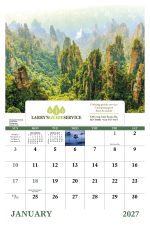 Custom Good Value™ Glorious Getaways - Window Calendar - 6