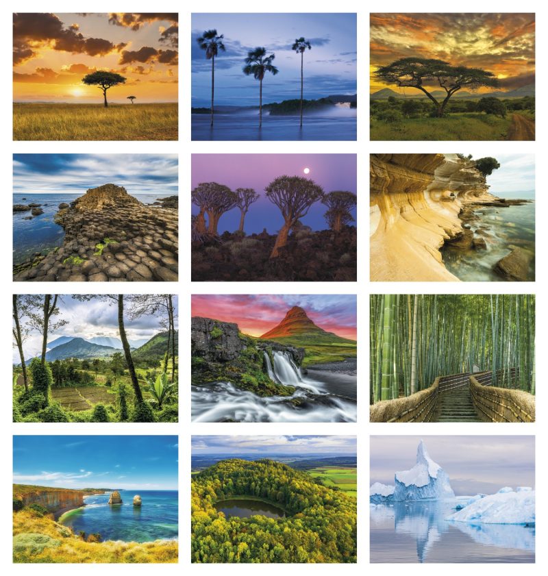 Custom Good Value™ Glorious Getaways - Window Calendar - 7