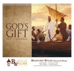 Custom Good Value™ God's Gift w Funeral Pre-Planning Sheet - Spiral Calendar - 6