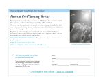 Custom Good Value™ God's Gift w Funeral Pre-Planning Sheet - Spiral Calendar - 9