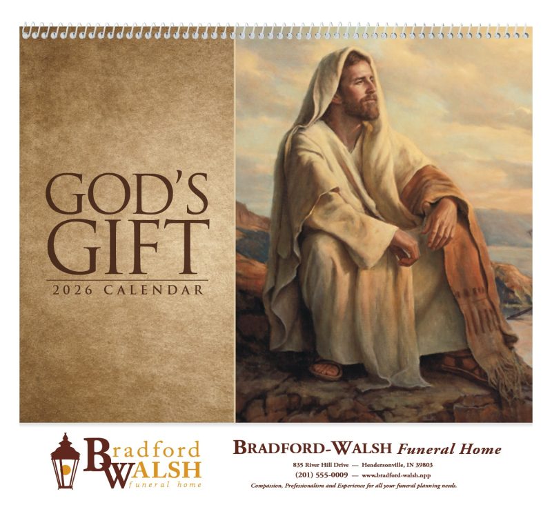 Custom Good Value™ God's Gift wo Funeral Pre-Planning Sheet - Spiral - 2