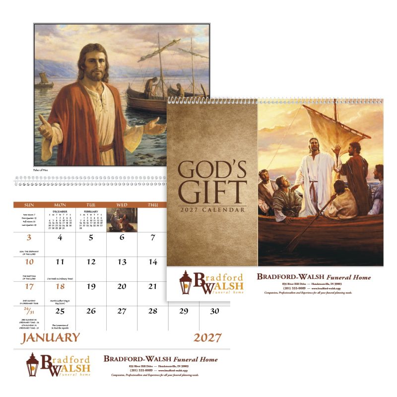 Custom Good Value™ God's Gift wo Funeral Pre-Planning Sheet - Spiral