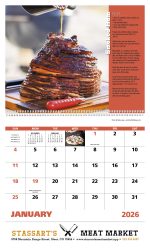 Custom Good Value™ Grilling - Spiral Calendar - 3
