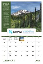 Custom Good Value™ Healthy Living - Window Calendar - 3