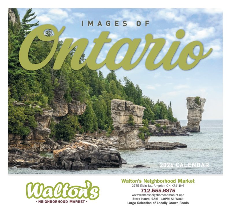 Custom Good Value™ Images of Ontario - Stapled Calendar - 2