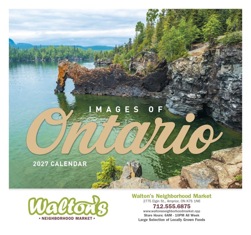 Custom Good Value™ Images of Ontario - Stapled Calendar - 5