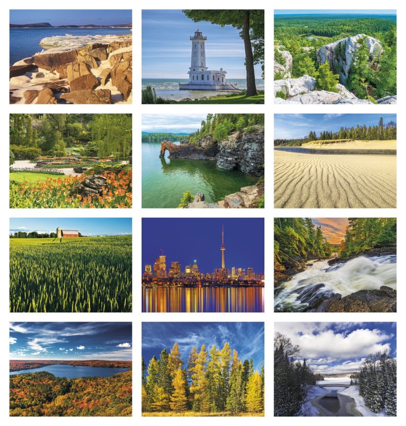 Custom Good Value™ Images of Ontario - Stapled Calendar - 7