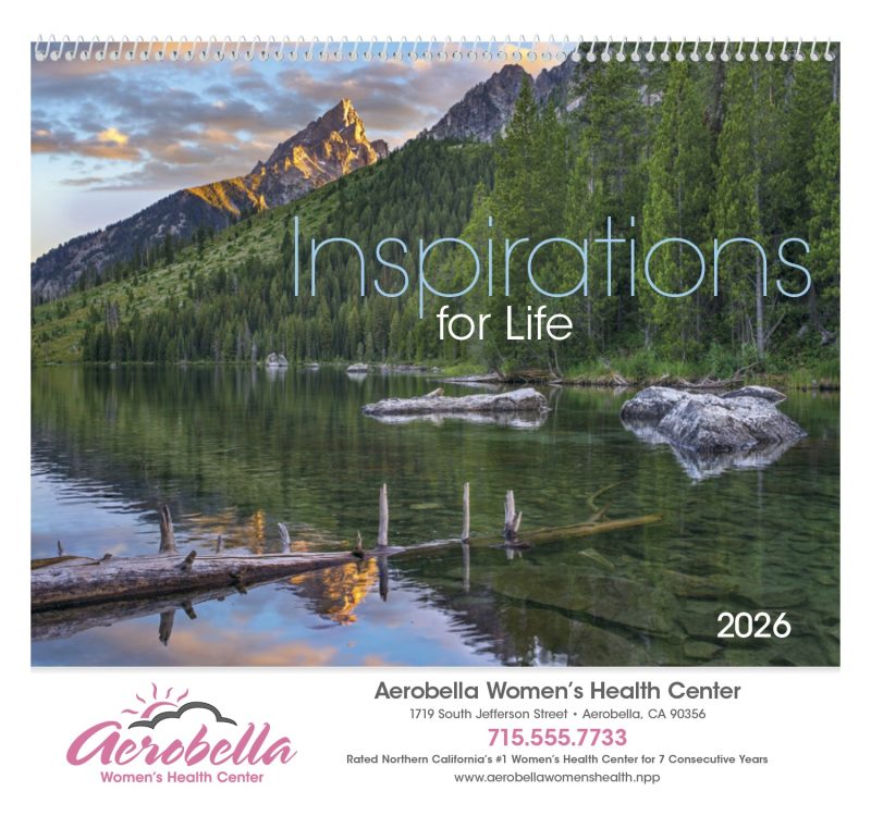 Custom Good Value™ Inspirations for Life - Spiral Calendar - 2