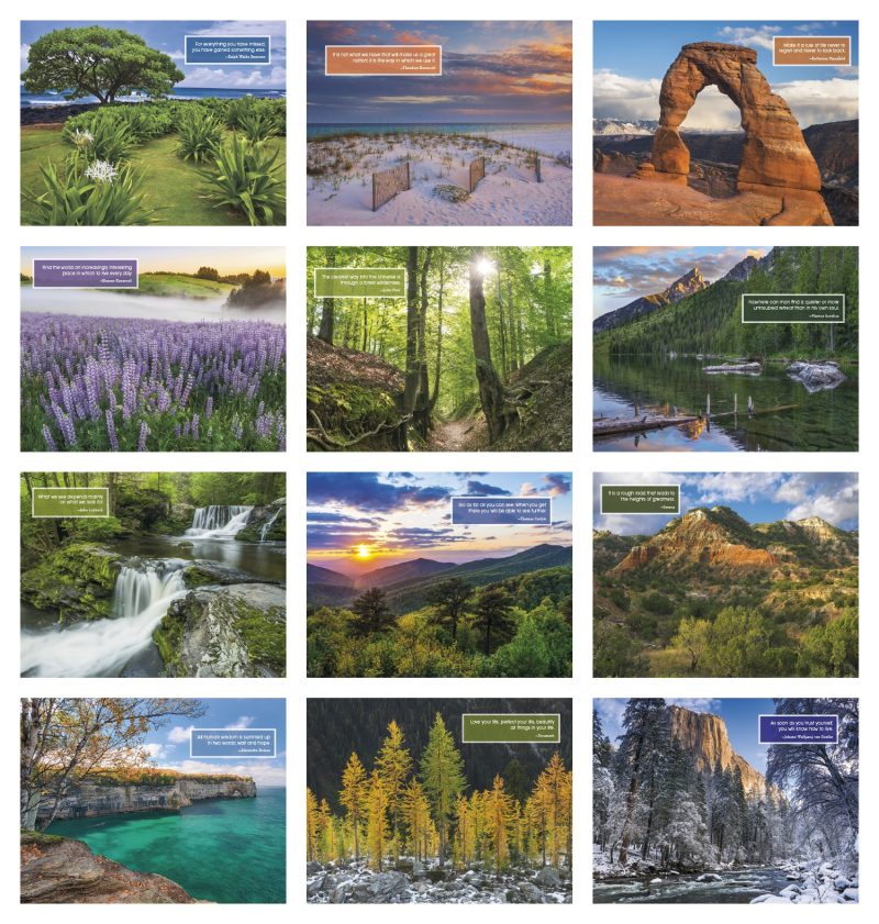 Custom Good Value™ Inspirations for Life - Spiral Calendar - 4