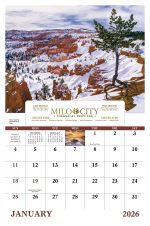 Custom Good Value™ Landscapes of America - Window Calendar - 3