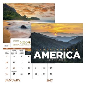 Custom Good Value™ Landscapes of America - Window Calendar