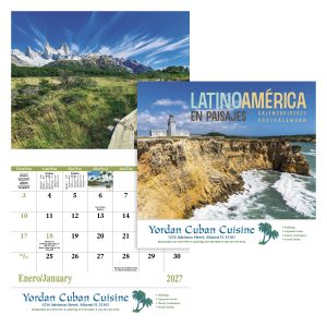 Custom Good Value™ Latinoamerica en Paisajes - Stapled Calendar
