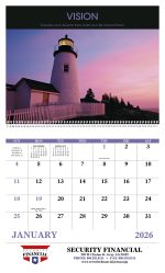 Custom Good Value™ Motivations - Spiral Calendar - 3
