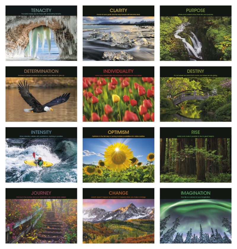 Custom Good Value™ Motivations - Spiral Calendar - 4