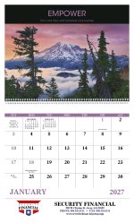 Custom Good Value™ Motivations - Spiral Calendar - 6